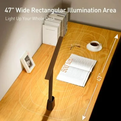 Baseus Smart Eye Series Rechargable Folding Reading Desk Lamp (Smart Light ) - Dark Gray
